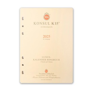 Kalendereinlage Konsul - K15, 1Woche/2Seiten 2025