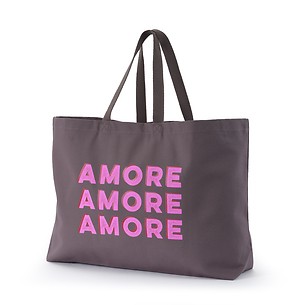 Canvas Tasche AMORE, granit