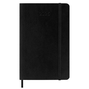 Moleskine Kalender PRO XL 1 Woche/2 S. vertikal 2025 schwarz