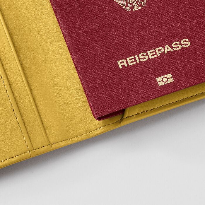 Passport Caddy Mustard, Bild 5