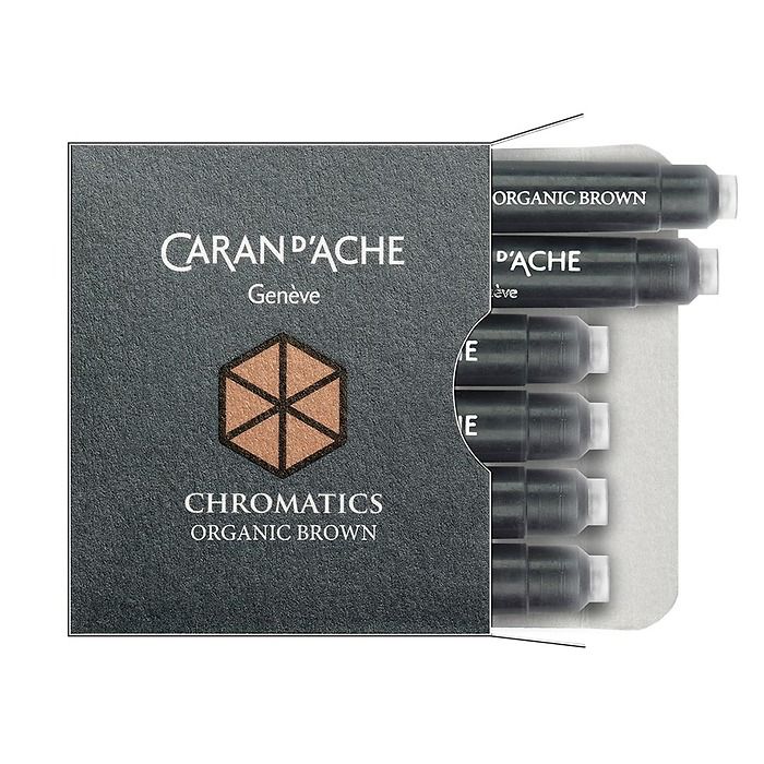 Caran d'Ache Patronen Chromatics 6 Stk. Organic Brown, Bild 1