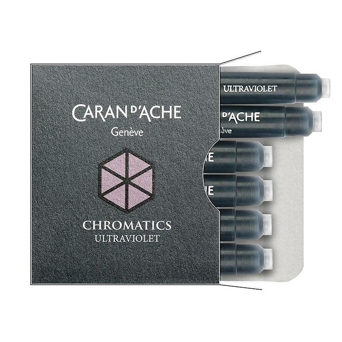 Caran d'Ache Patronen Chromatics 6 Stk. Ultra Violet, Bild 1