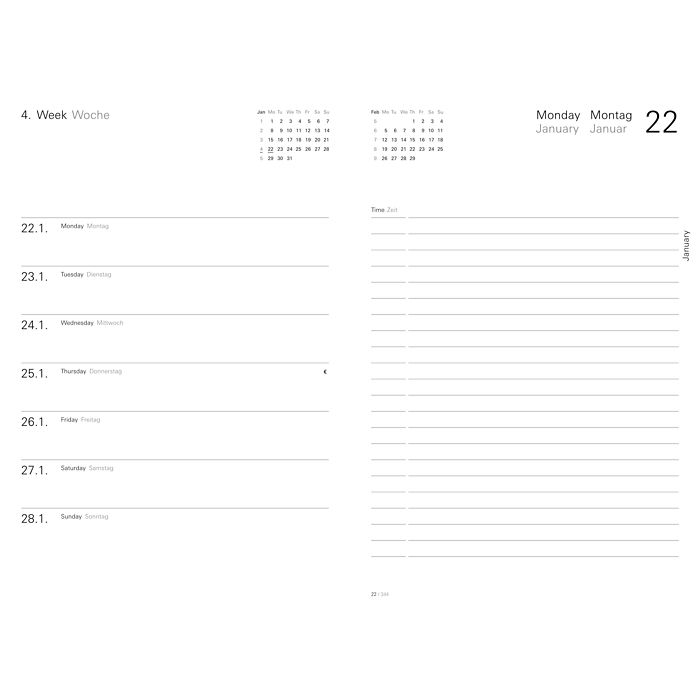 Tageskalender 2024 Rosé, Bild 6