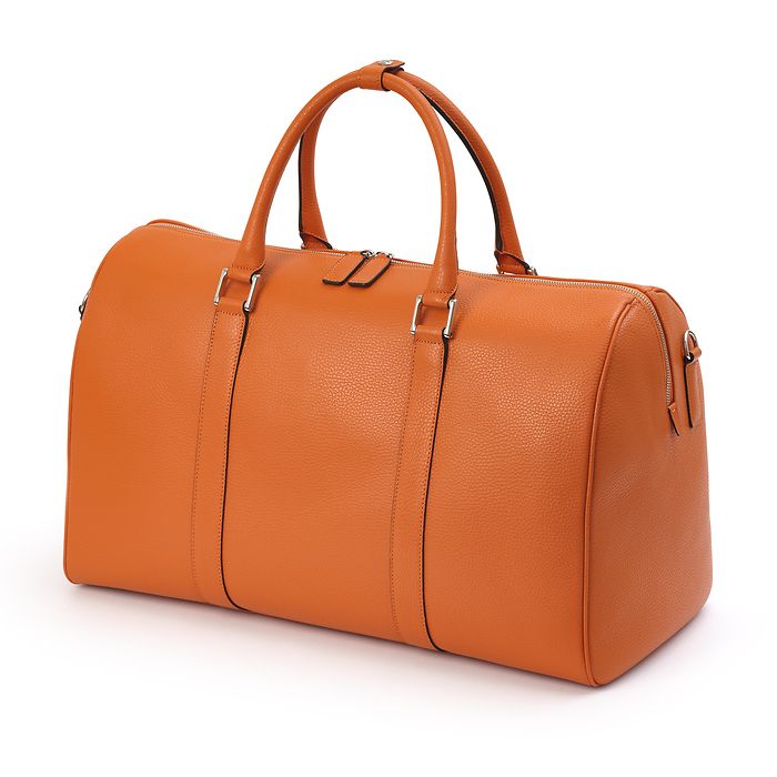 Reisetasche Adri, Leder Orange, Bild 1