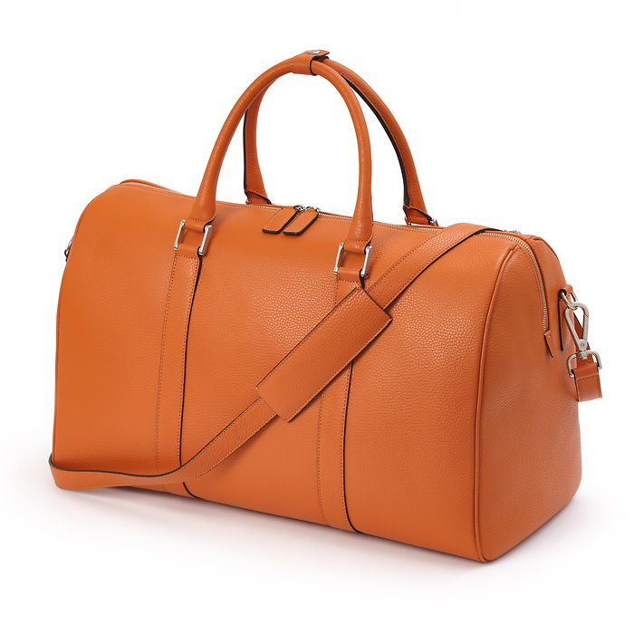 Reisetasche Adri, Leder Orange, Bild 2