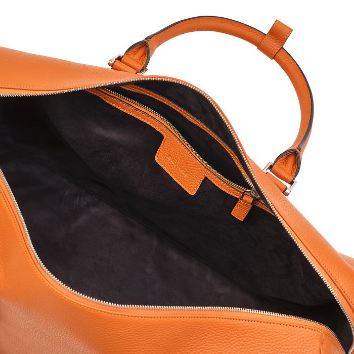 Reisetasche Adri, Leder Orange, Bild 3