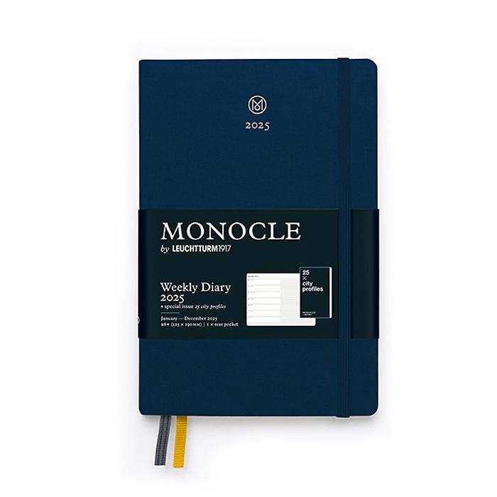 MONOCLE by LT1917 Weekly Diary 2025, Navy, Bild 1