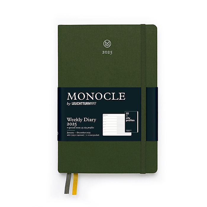 MONOCLE by LT1917 Weekly Diary 2025, Olive, Bild 1