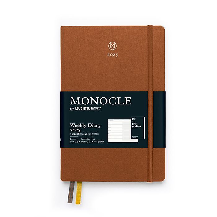 MONOCLE by LT1917 Weekly Diary 2025, Brown, Bild 1