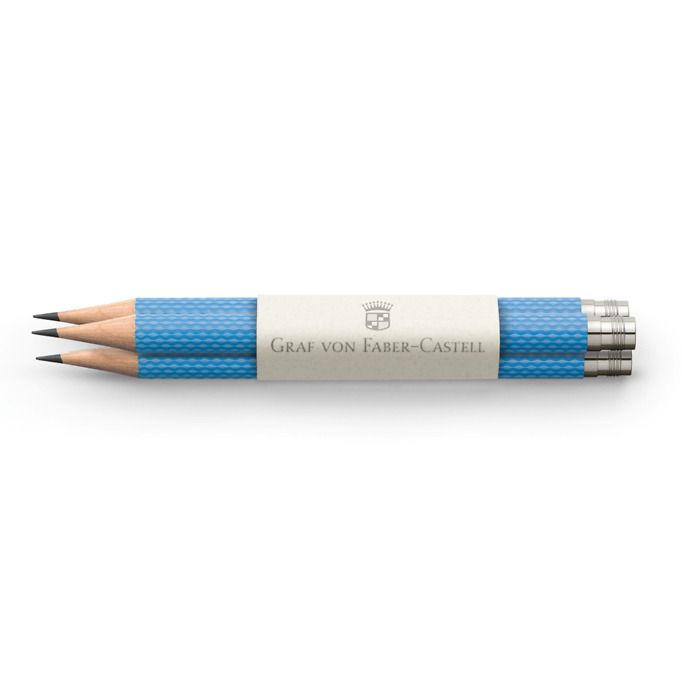 Graf von Faber-Castell 3 Taschenbleistifte Gulf Blue, Bild 2