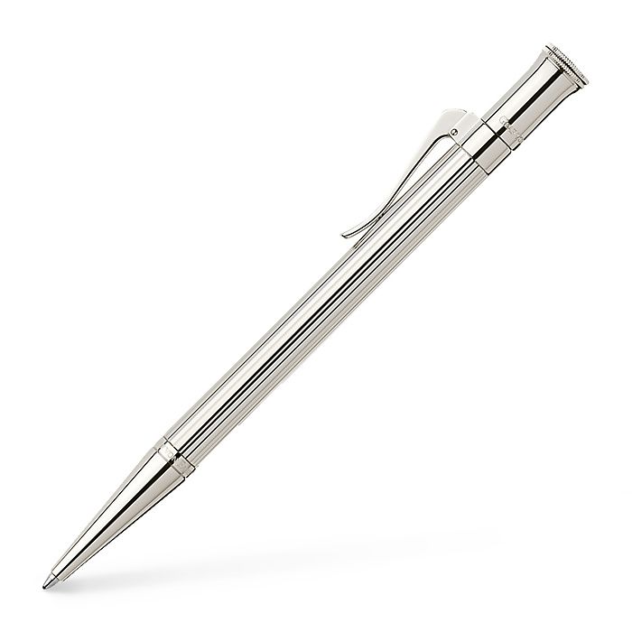 Graf von Faber-Castell Drehkugelschreiber Classic Silber, Bild 1