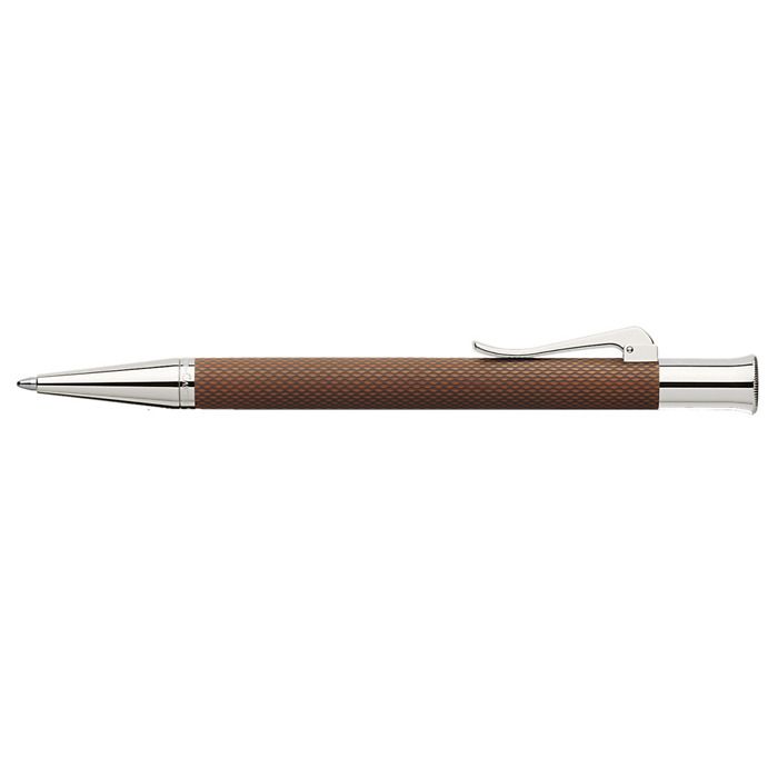 Graf von Faber-Castell Drehkugelschreiber Guilloche Cognac, Bild 2